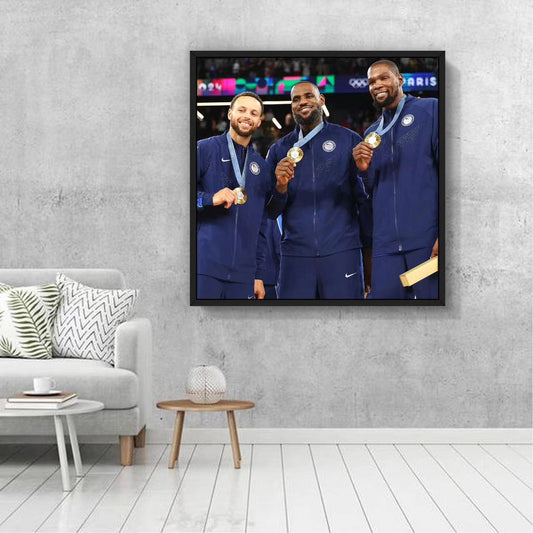 Basketball【 01 Team USA 2024 Olympics 🥇】Artworks Printing(1:1)