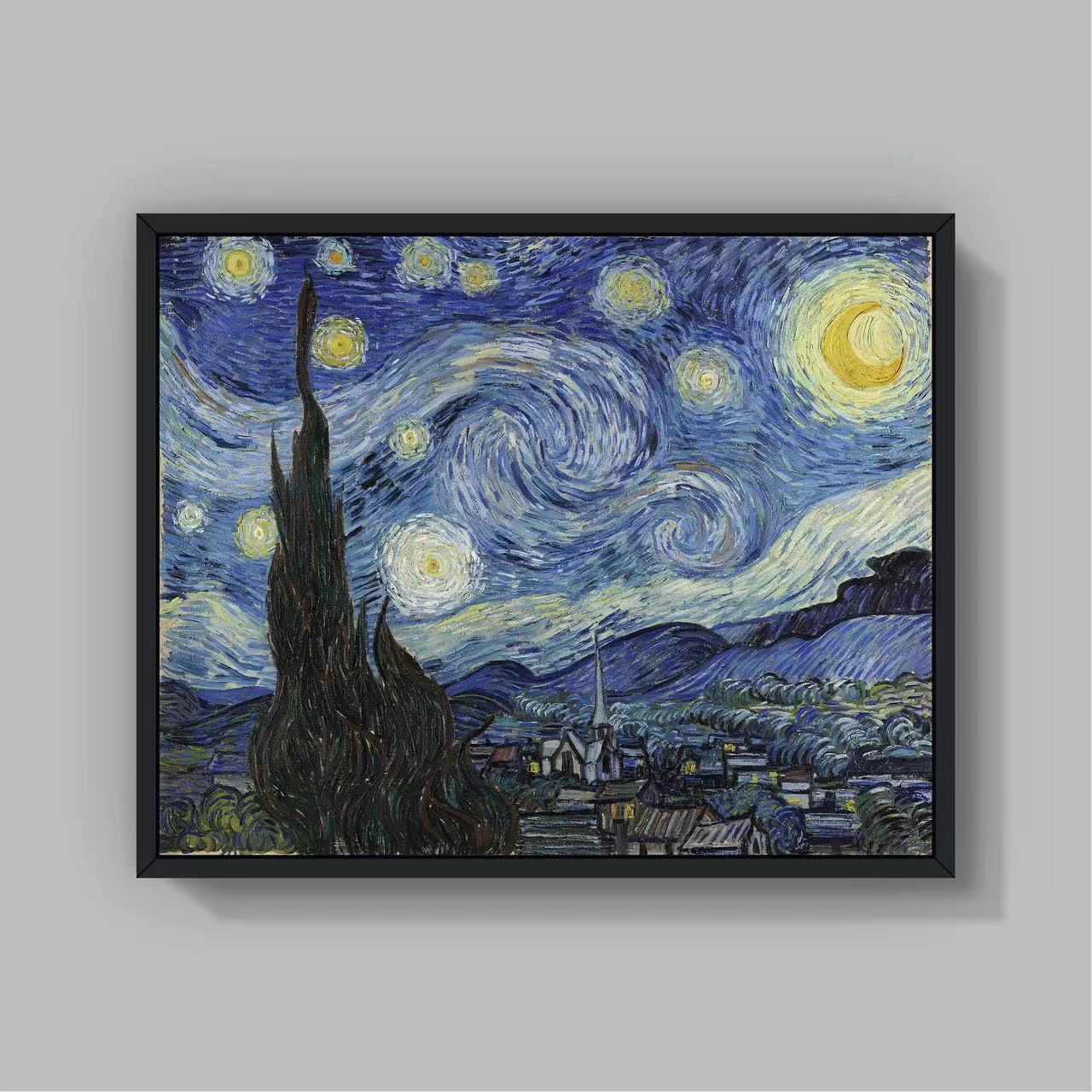 Vincent van Gogh【01 The Starry Night】Artworks Printing(4:5)