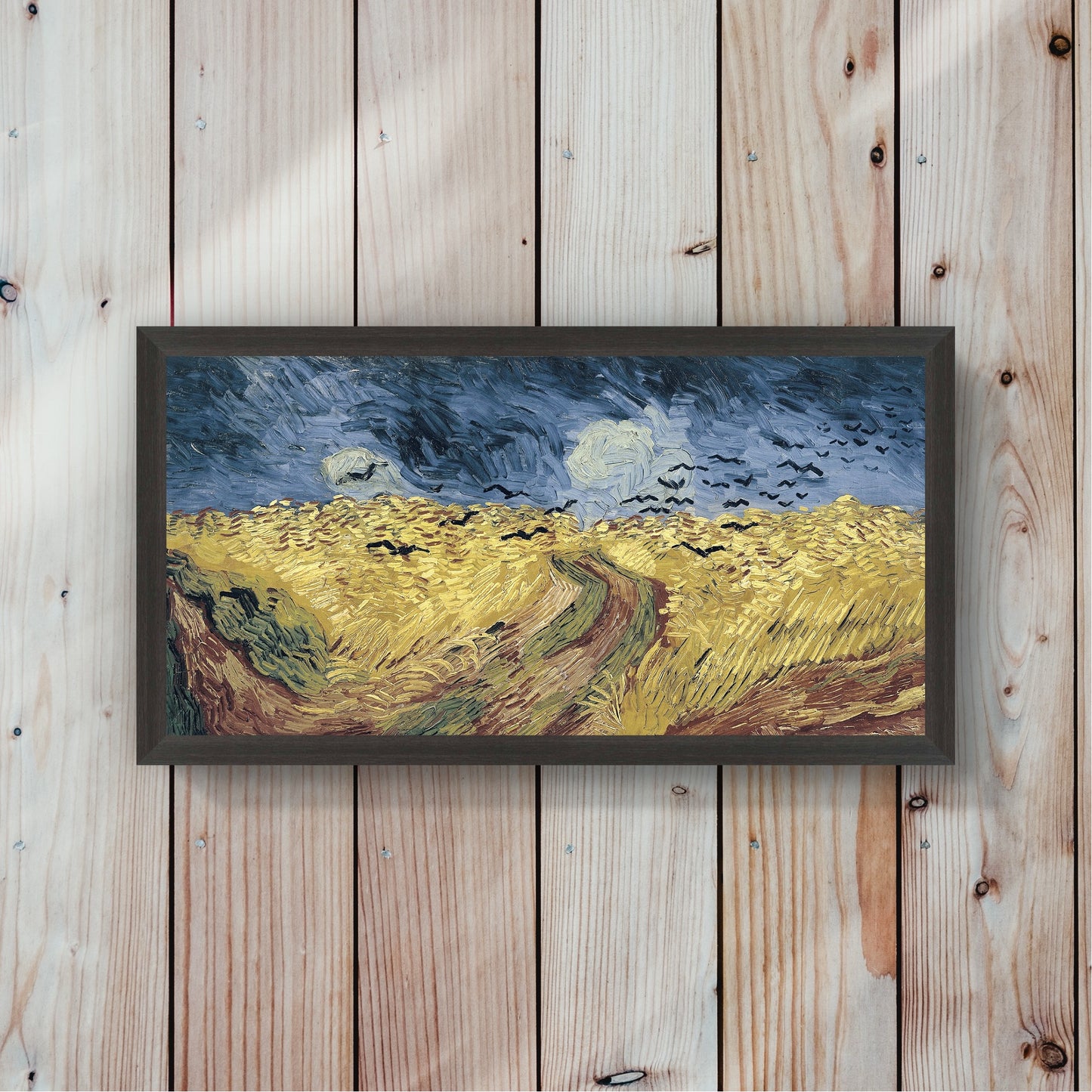 Vincent van Gogh【10 Wheat Field with Crows】Artworks Printing(1:2)