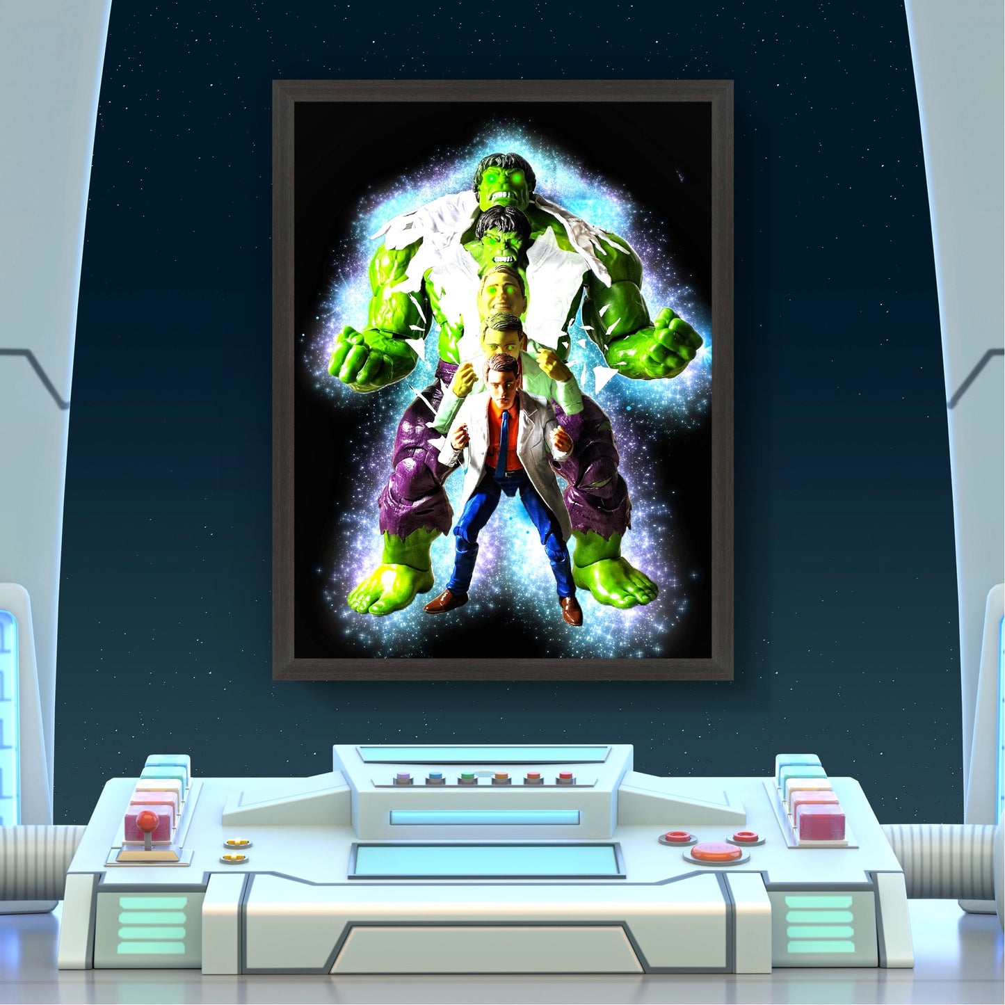 Marvel【10 The Hulk】Artworks Printing(3:4)