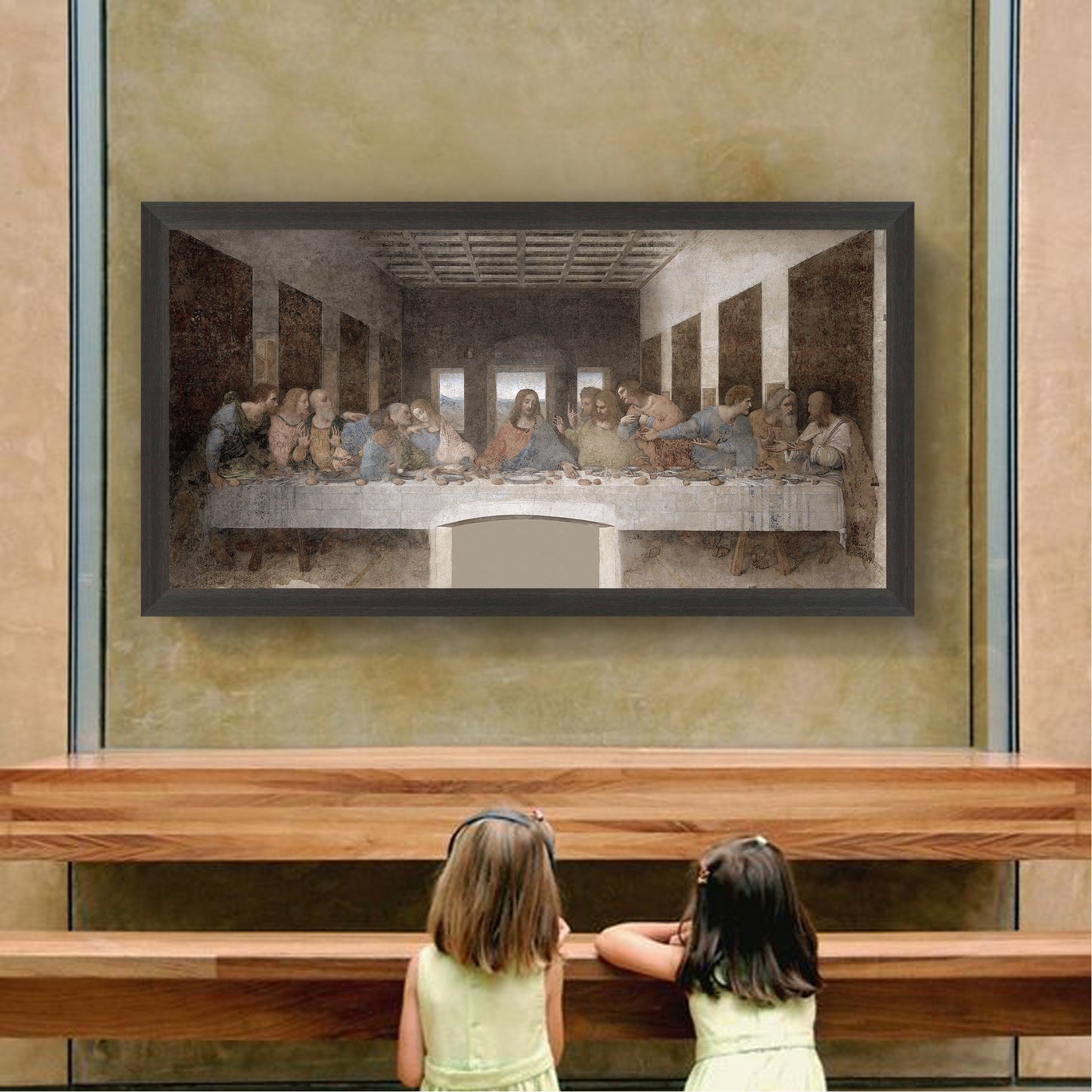 Leonardo da Vinci【15 The Last Supper】Artworks Printing(1:2)