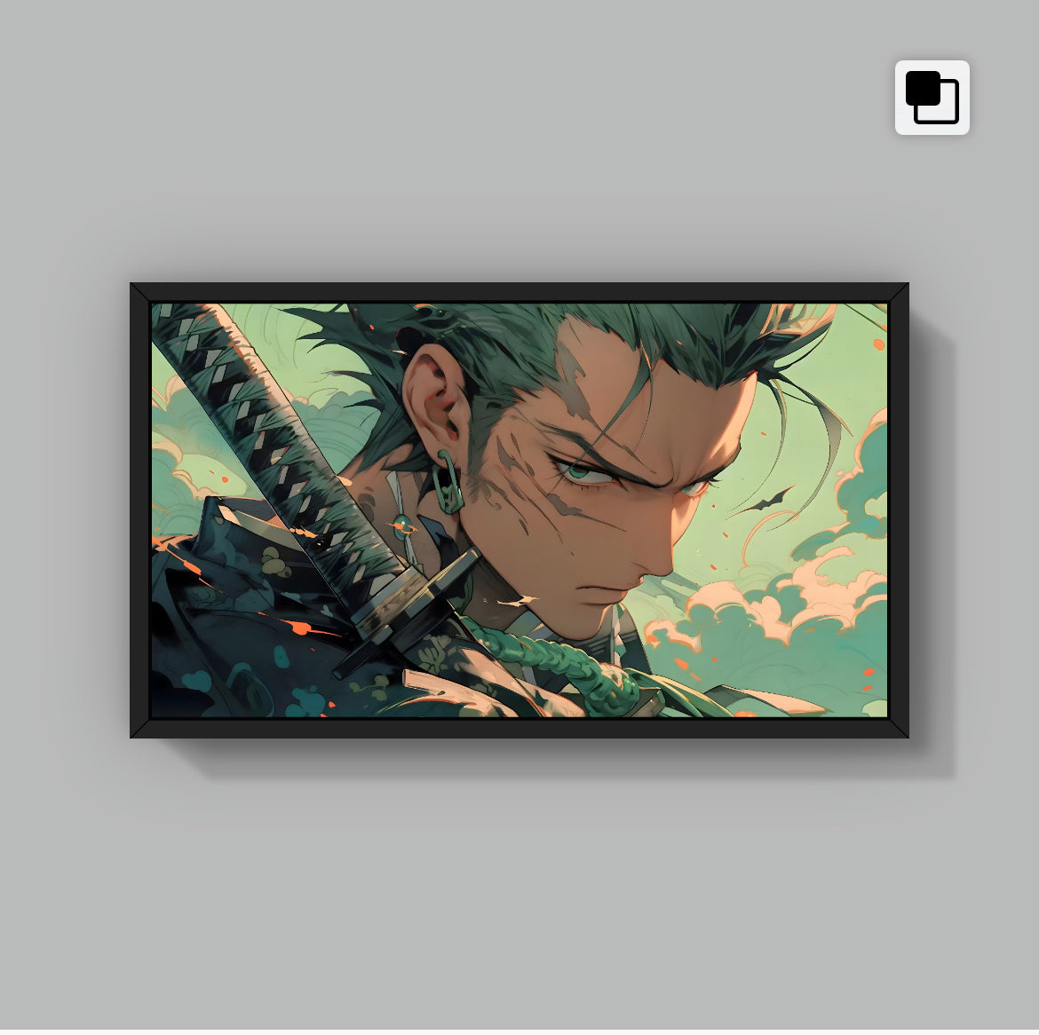 One Piece【17 Roronoa Zoro】Artworks Printing(16:9)