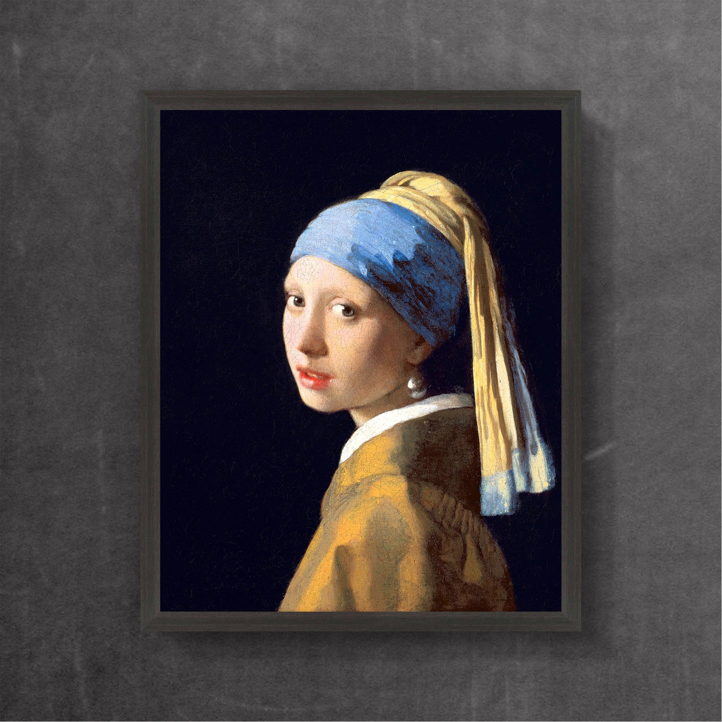 Johannes Vermeer【18 Girl with a Pearl Earring】Artworks Printing(4:5)