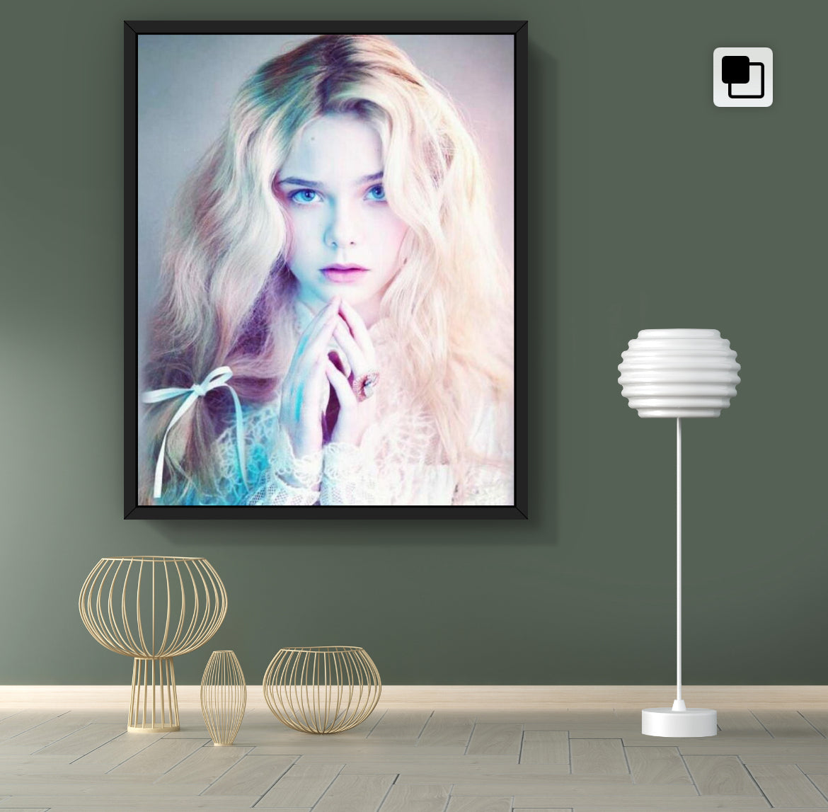 Elle Fanning【18】Artworks Printing(4:5)