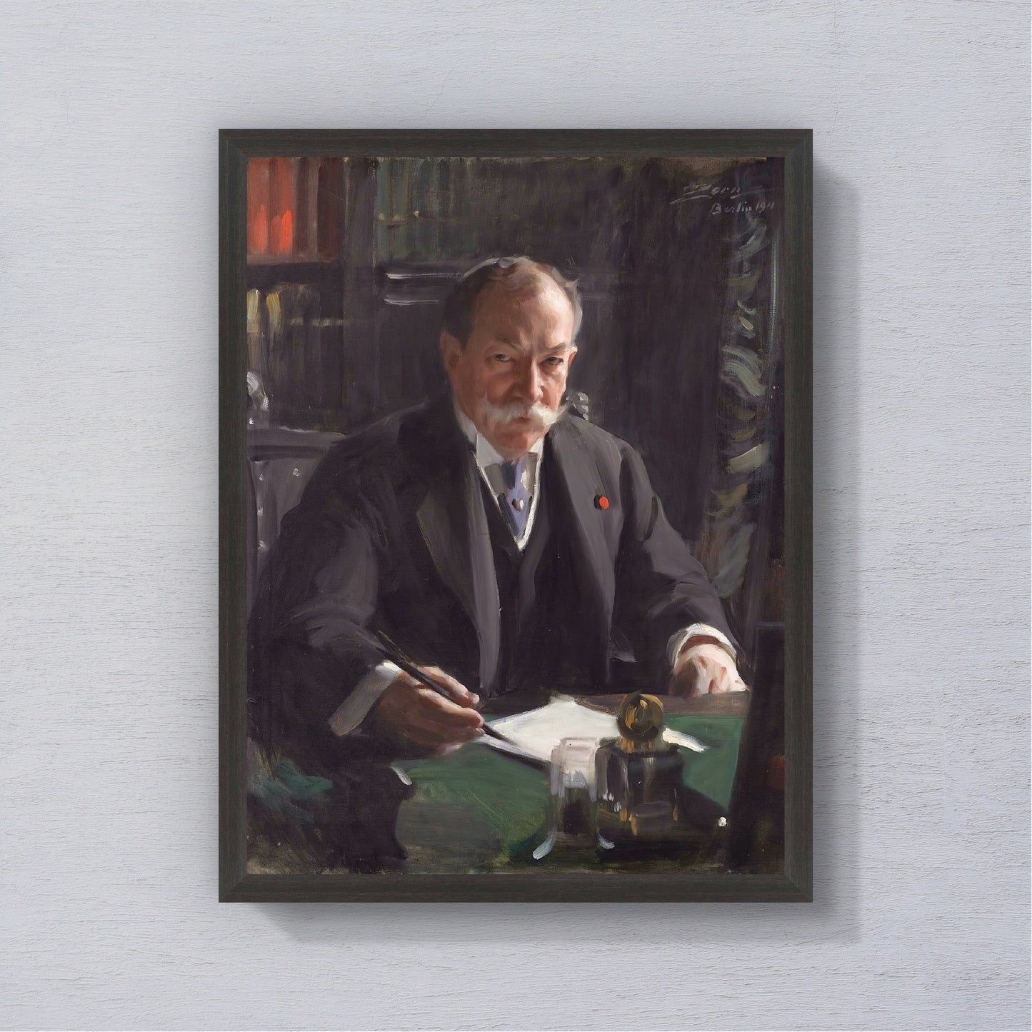 Anders Zorn【19 Ambassador David Jayne Hill 】Artworks Printing(3:4)