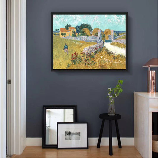 Vincent van Gogh【02 Farmhouse in Provence】Artworks Printing(4:5)