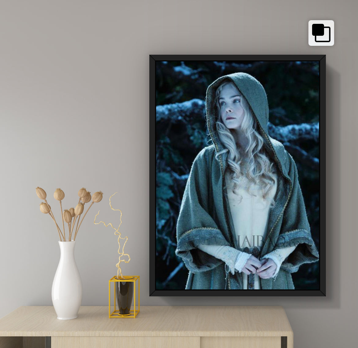 Elle Fanning【20】Artworks Printing(5:7)