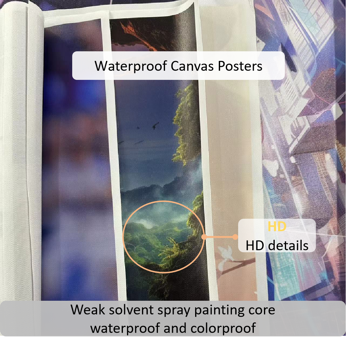 CUSTOMIZATION 【Canvas Poster】 Artworks Printing