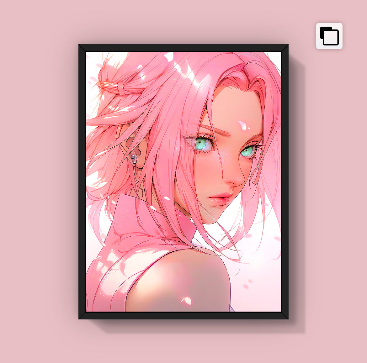 Naruto【21 Haruno Sakura】Artworks Printing(3:4)