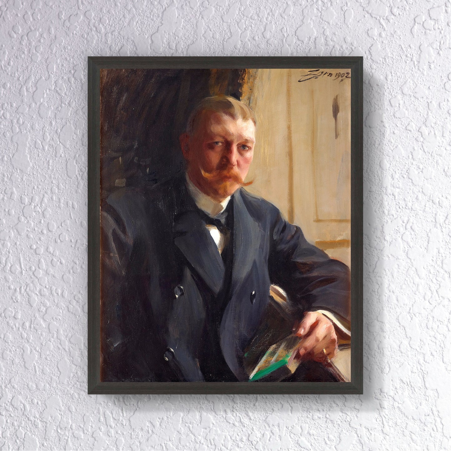 Anders Zorn【23 Portrait Of Franz Heiss】Artworks Printing(4:5)