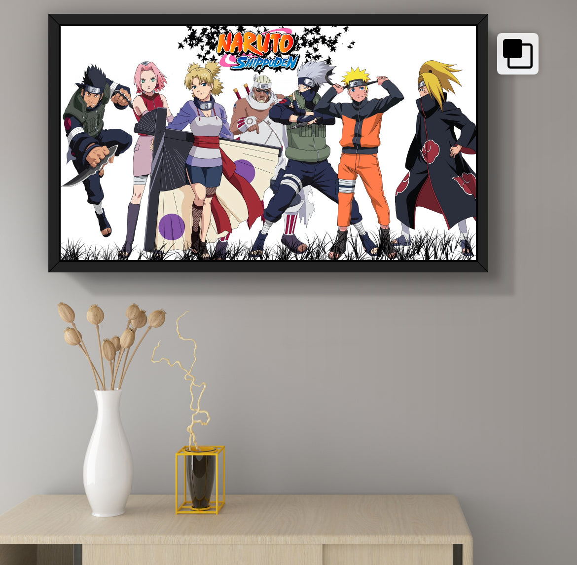 Naruto【25】Artworks Printing(16:9)