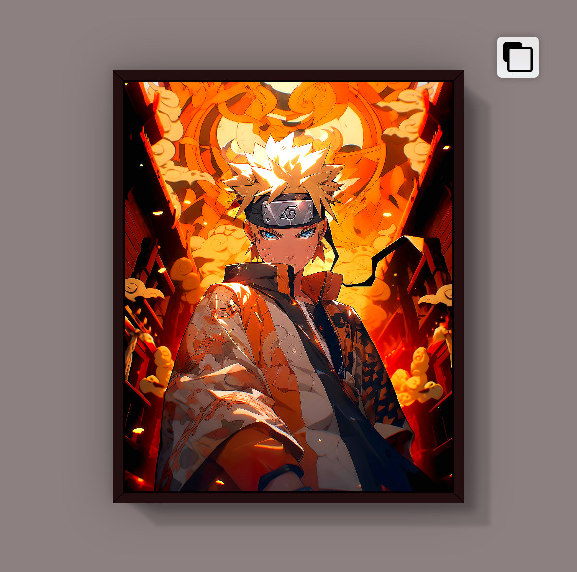 Naruto【28 Uzumaki Naruto】Artworks Printing(4:5)