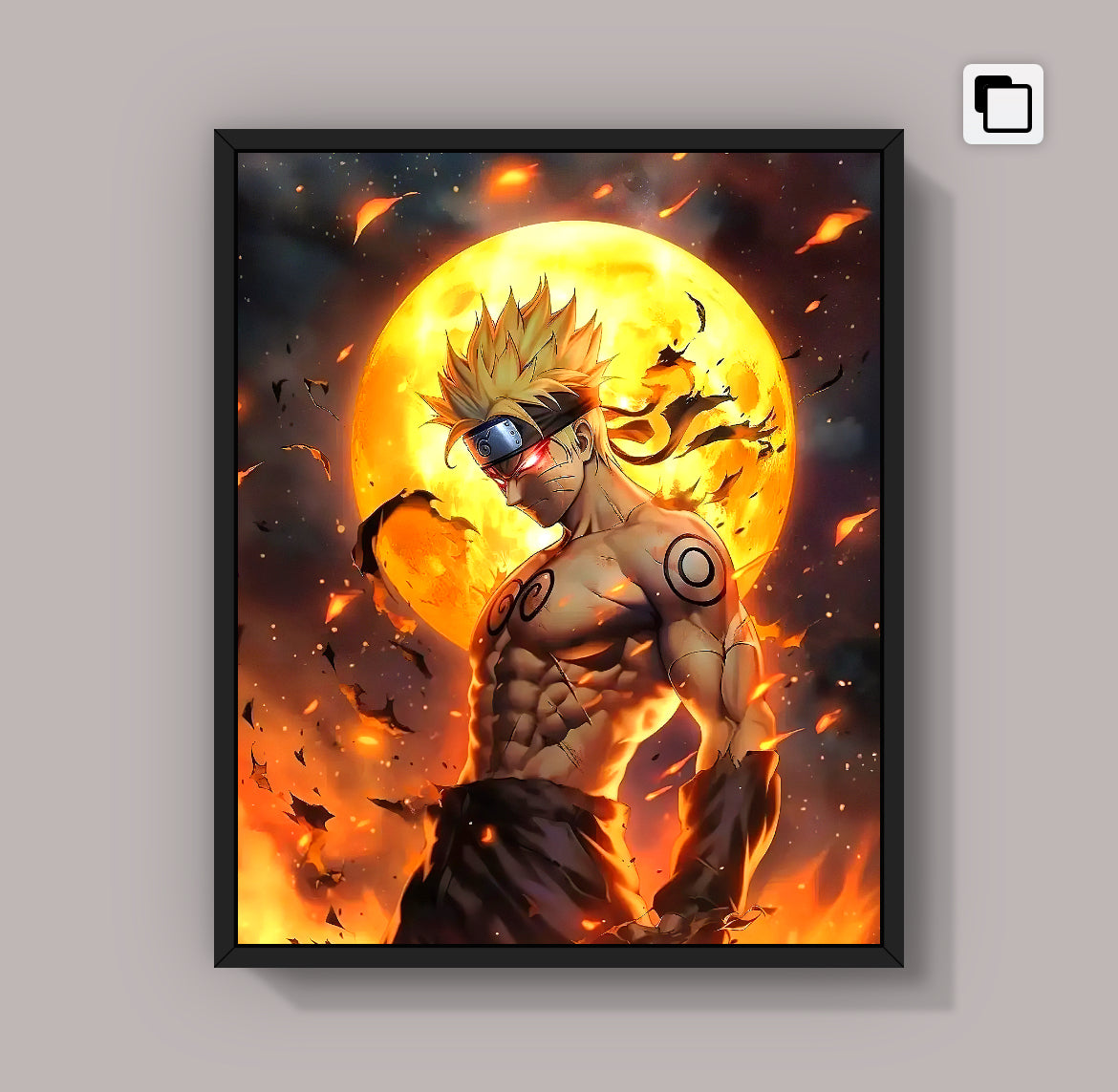 Naruto【29 Uzumaki Naruto】Artworks Printing(4:5)