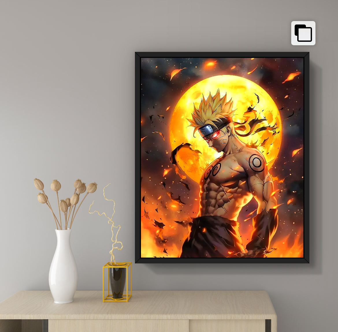 Naruto【29 Uzumaki Naruto】Artworks Printing(4:5)