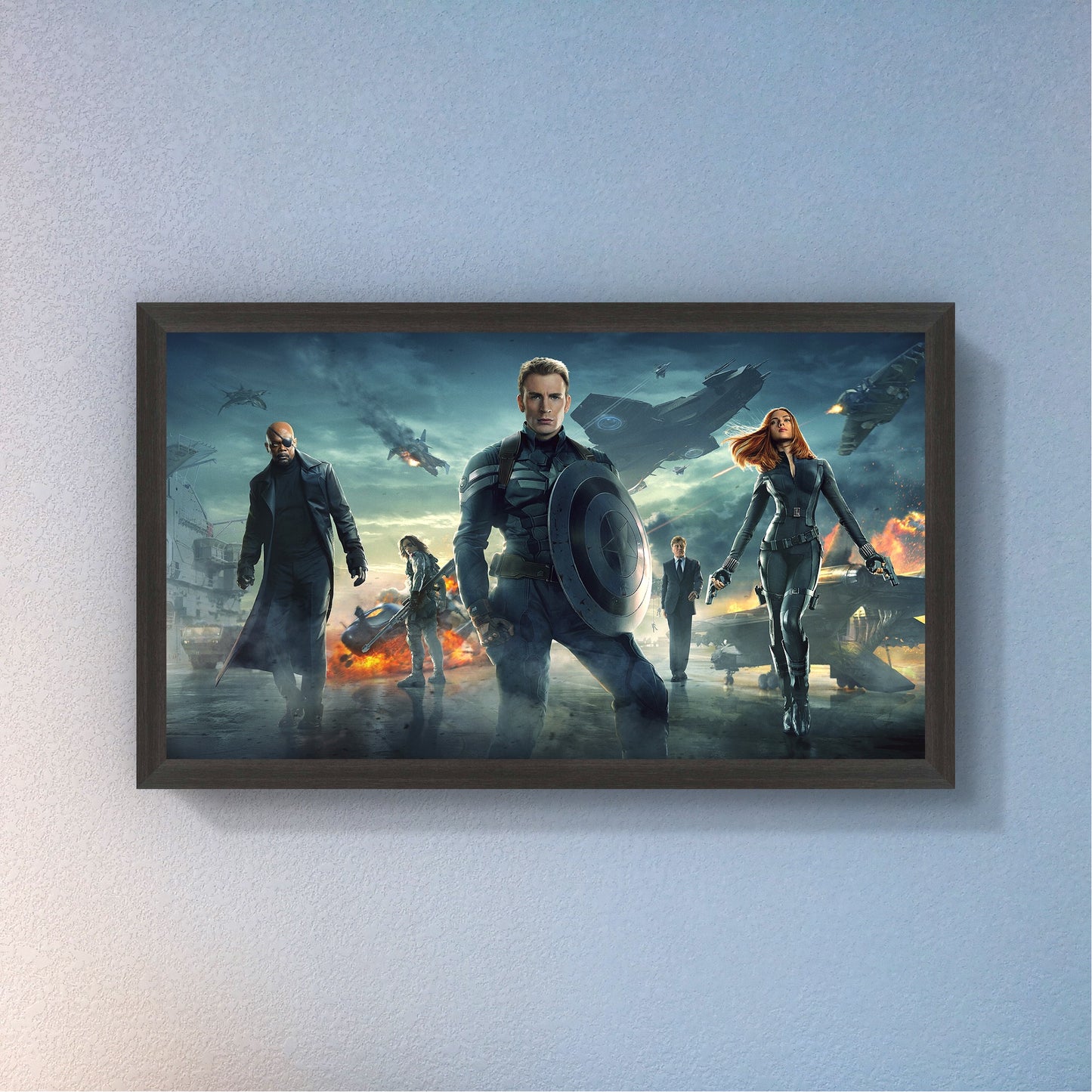 Marvel【35 Captain America】Artworks Printing(16:9)