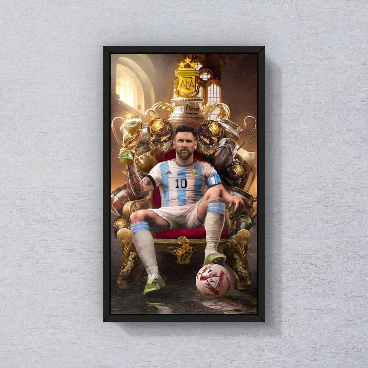 Messi🔥🔥🔥【01】Artworks Printing(16:9)