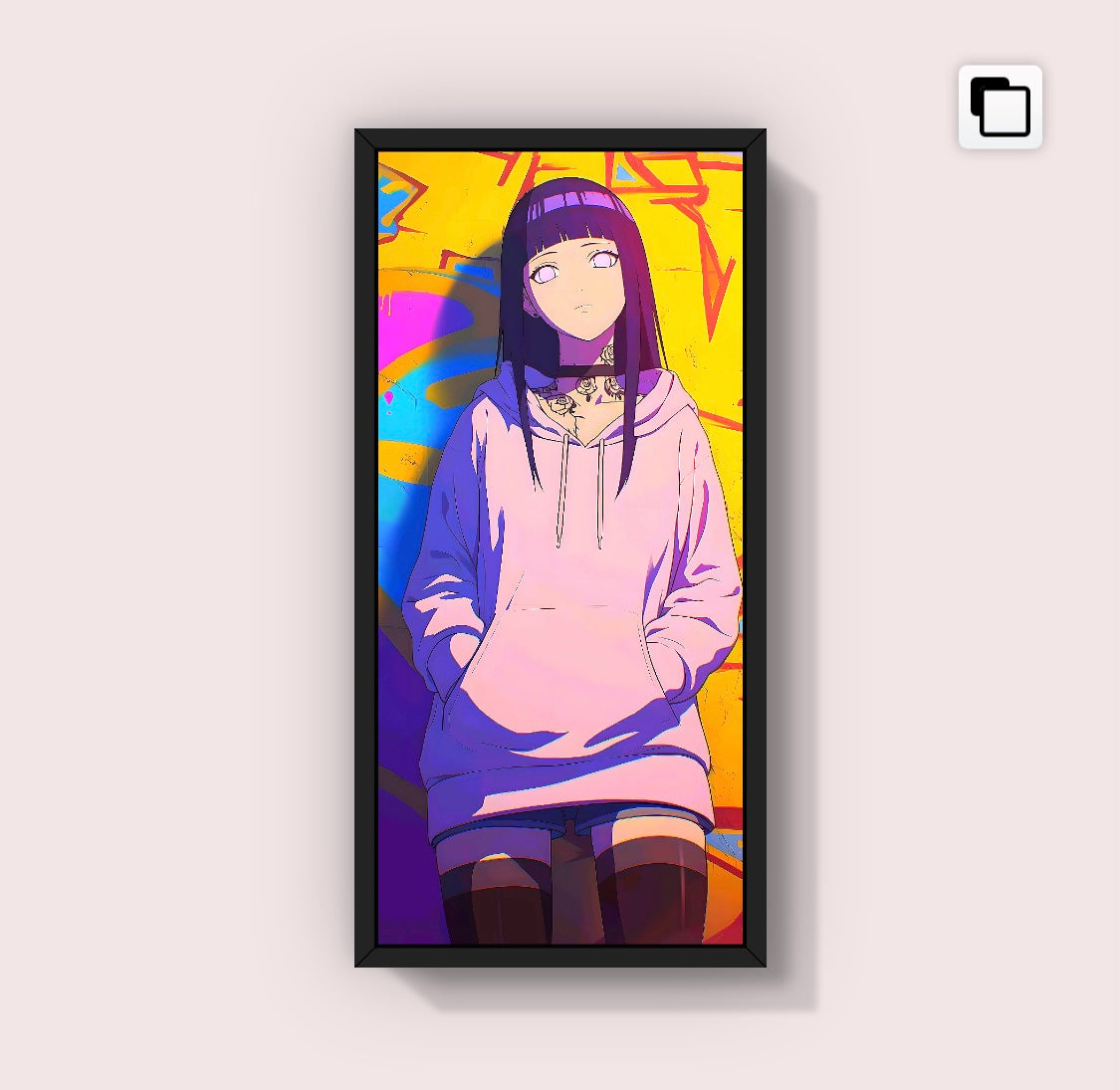 Naruto【46 Hyuga Hinata】Artworks Printing(1:2)