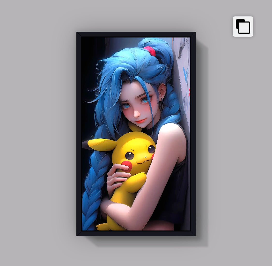 LOL【63 Jinx】Artworks Printing(4:5)