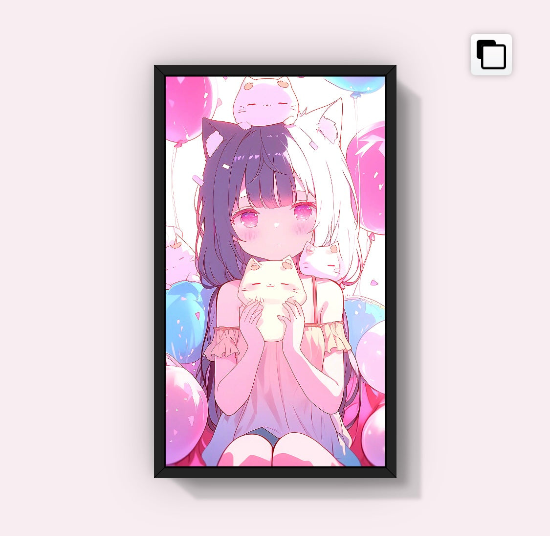 ANIME【64 Kyaru】Artworks Printing(4:5)