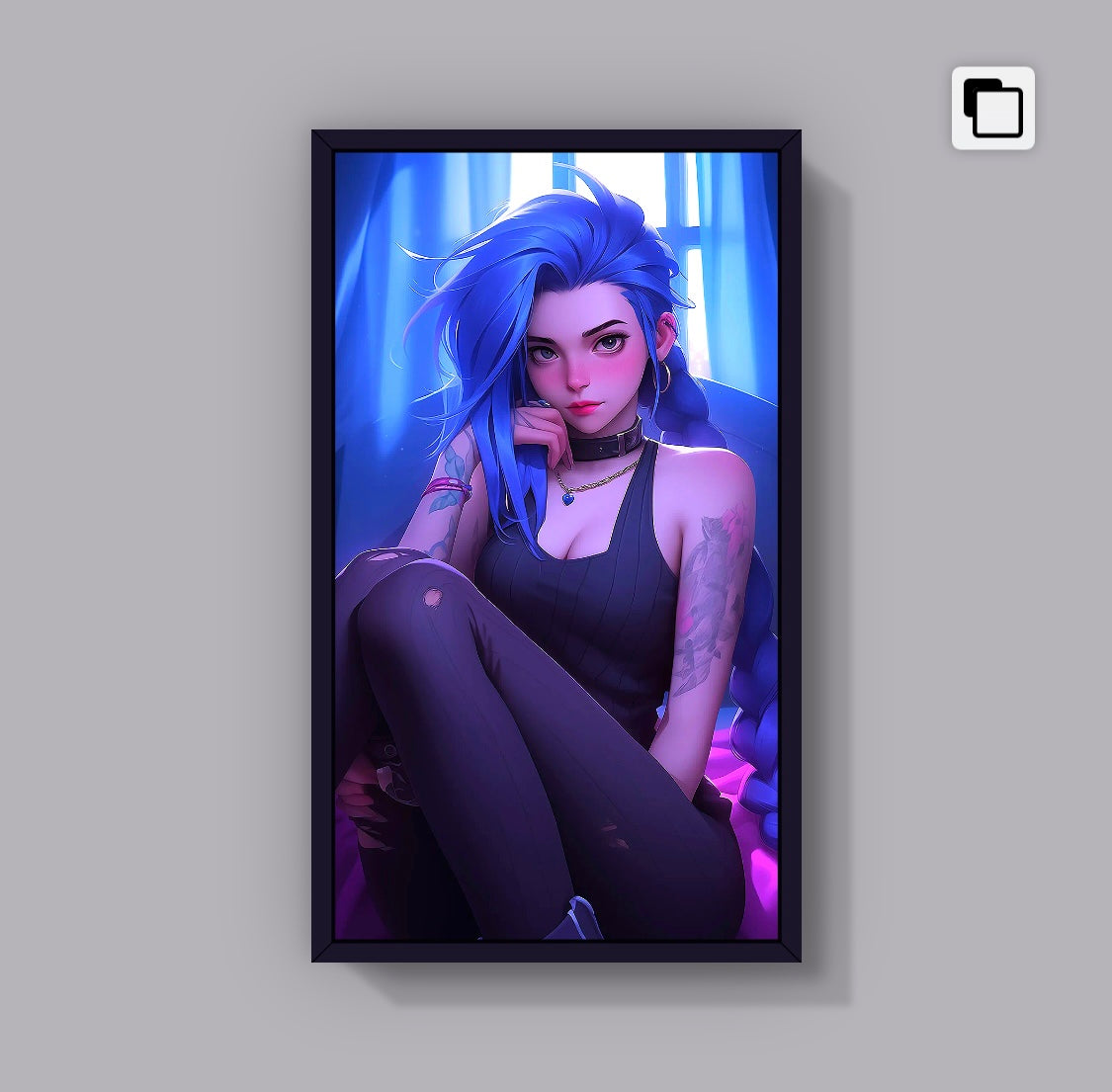 LOL【65 Jinx】Artworks Printing(4:5)