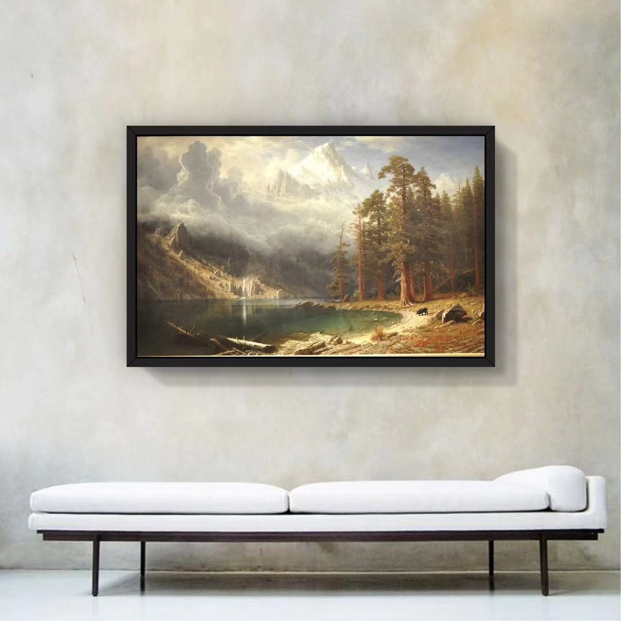 Albert Bierstadt【06 Mount Corcoran】Artworks Printing(2:3)